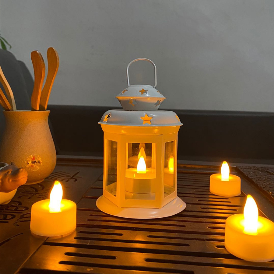 مصباح شمعة معلق، فوانيس زجاجية - مراجعة Candle Lighter وسعره