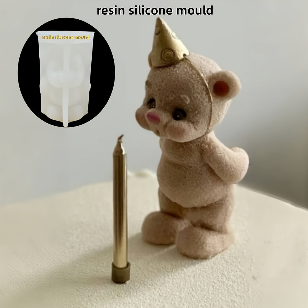 قالب سيليكون على شكل دب لطيف م - مراجعة Candle Molds وسعره