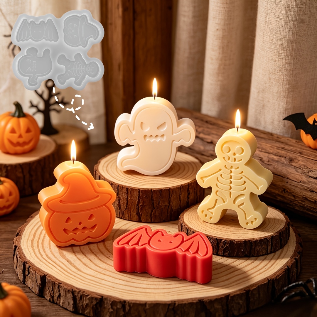 مجموعة قوالب سيليكون من 4 تجاو - مراجعة Candle Molds وسعره