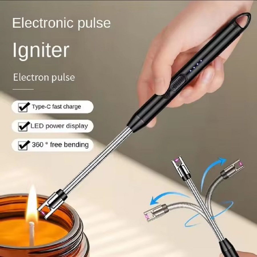 360 °   نوع C منحني يندبروف عد - مراجعة Candle Lighter وسعره